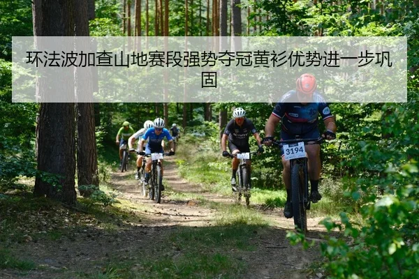环法波加查山地赛段强势夺冠黄衫优势进一步巩固